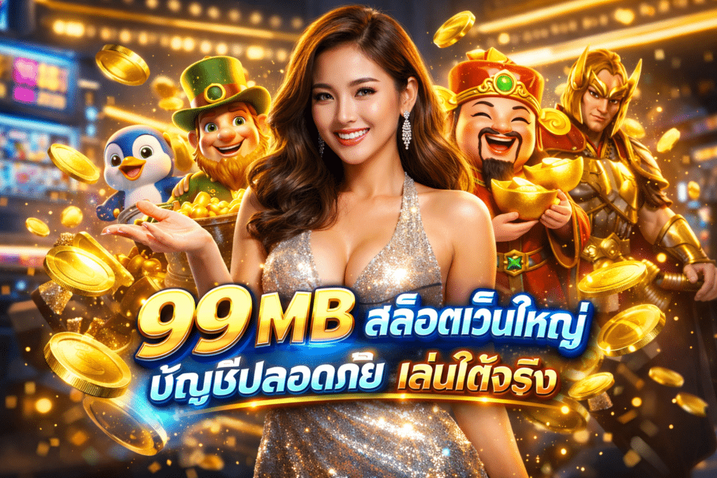 99 MB สล็อตเว็บใหญ่ บัญชีปลอดภัย เล่นได้จริง