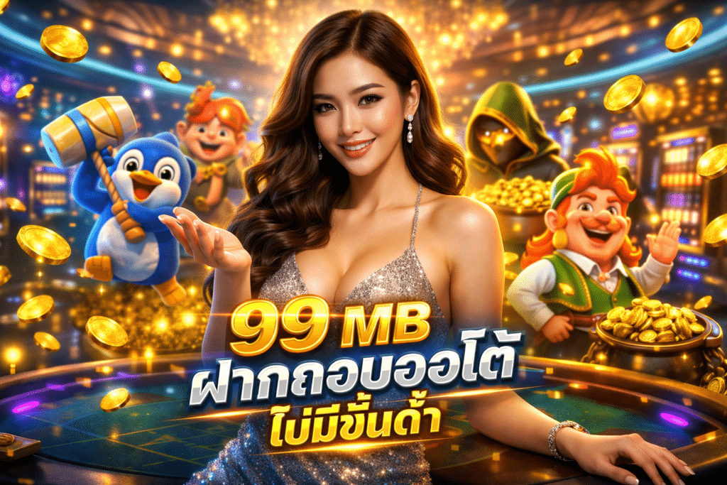 99 MB ฝากถอนออโต้ ไม่มีขั้นต่ำ